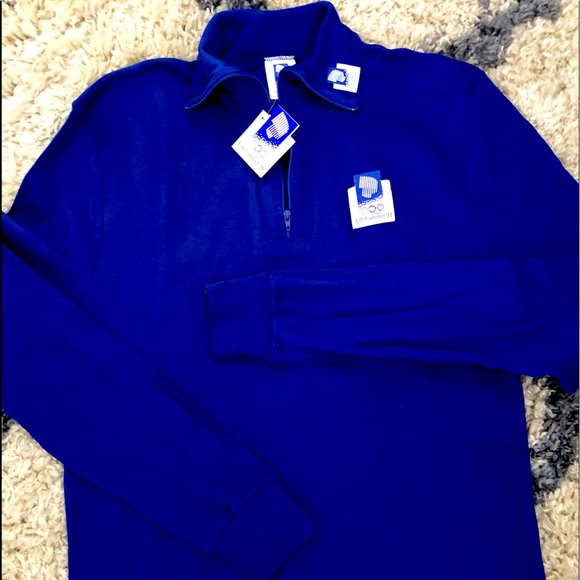 Vintage 1994 Olympic 1/4 zip top - Picture 1 of 6